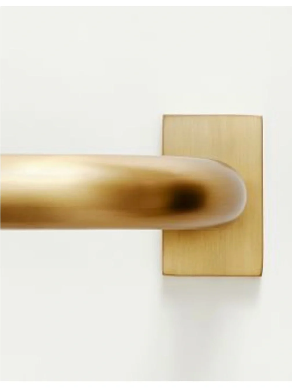 Pottery Barn Hidden Connection Room Darkening Curtain Rod Brass 28